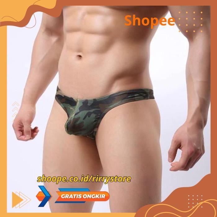 THONG PRIA HIJAU ARMY CELANA DALAM PRIA THONG   / TA306  THONG PRIA HIJAU ARMY  CELANA DALAM PRIA TH