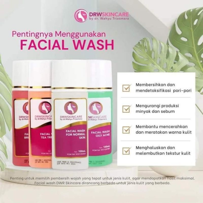 Facial Wash Acne DRW Skincare [kulit berminyak]