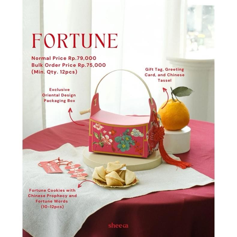 

CNY FORTUNE COOKIES Hampers Imlek CNY Chinese New Year Fortune Cookies Parcel