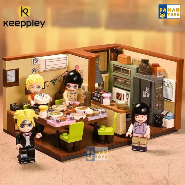 Ready KEEPPLEY Naruto Shippuden Family Himawari Uzumaki Bricks