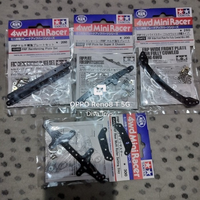Ready Tamiya Paket Frp Super 2 Side Damper Full Original Tamiya ( Paket C )
