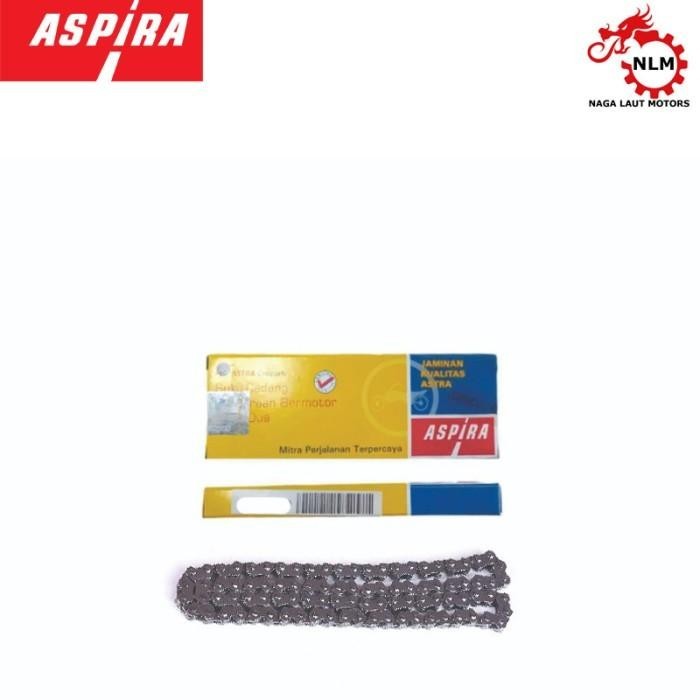 ASPIRA Cam Chain Rantai Keteng Only Vega R New Jupiter Z 11-92RH-86 Import Premium