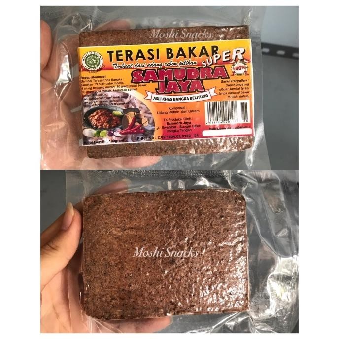 

Terasi Udang Bakar Bangka Super Samudra Jaya Asli Bangka 100gr