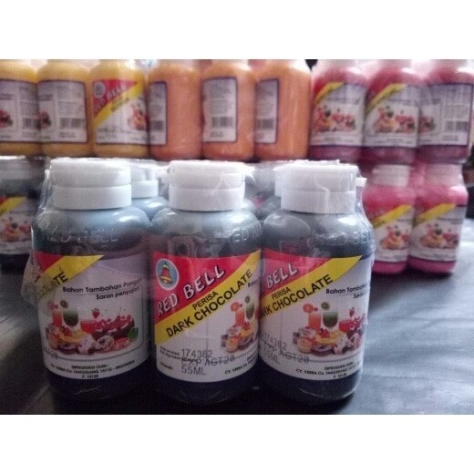 

BARANG TERLARIS !!! PASTA PERISA RED BELL 55 ML - 1 LUSIN 12 PCS PACKING AMAN