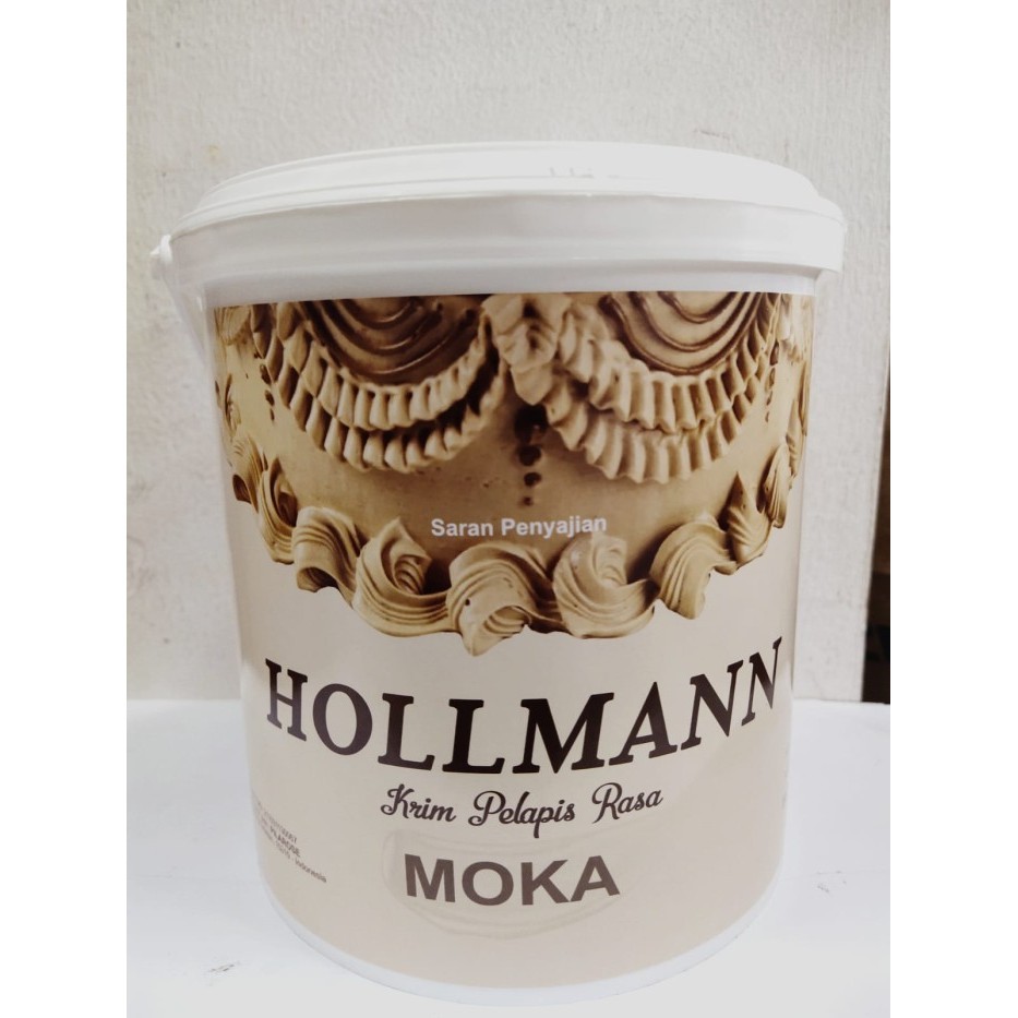 

BARANG TERLARIS !!! BUTTER CREAM HOLLMANN MOCCA 1 Kg / HOLLMAN BUTTERCREAM MOKA SIAP PAKAI PACKING