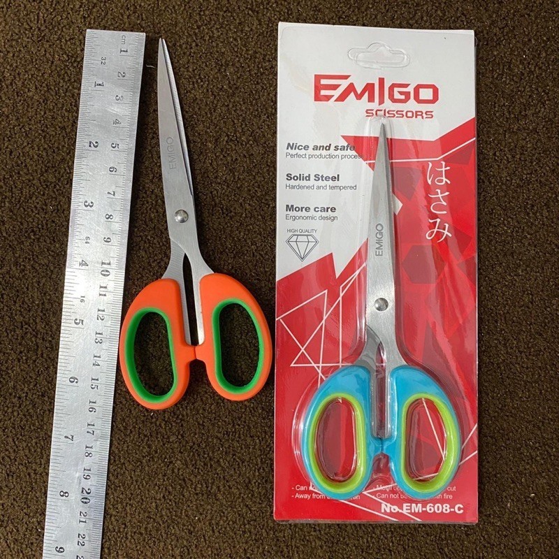 

Gunting Emigo Scissors Panjang / gunting kertas / gunting serbaguna