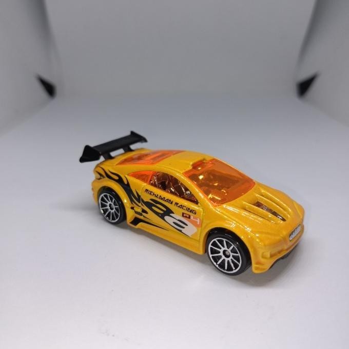 hotwheels asphalt assault kuning loose