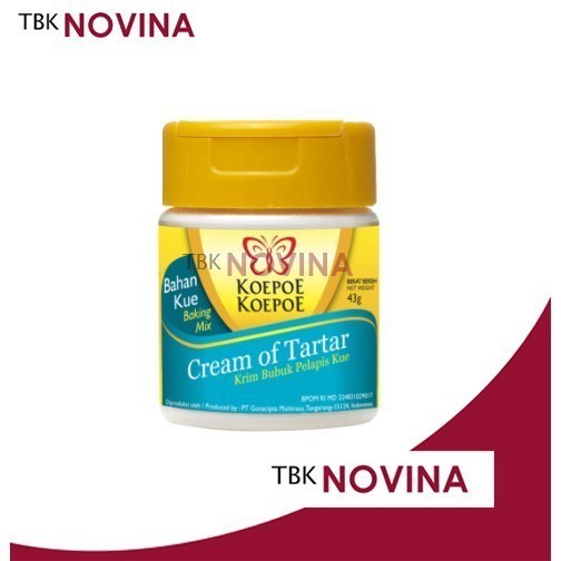

KUPU-KUPU CREAM OF TARTAR 43Gr
