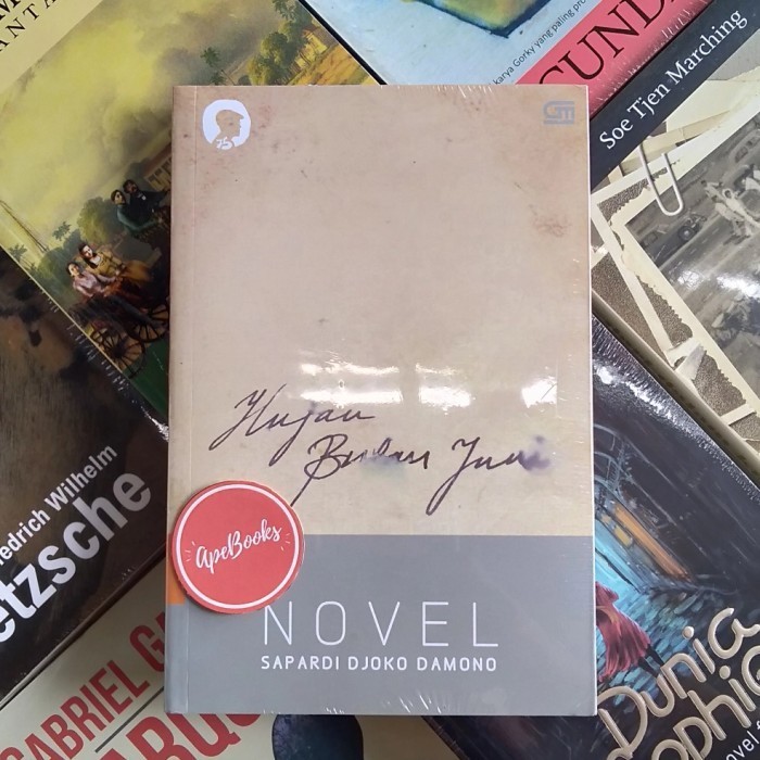 Sapardi Djoko Darmono - Hujan Bulan Juni, Sebuah Novel (Ori/Asli)