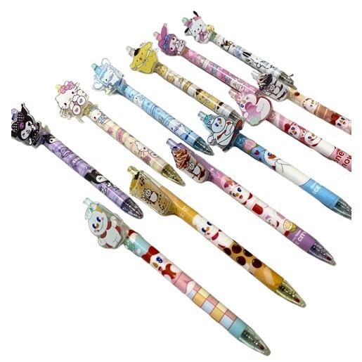 

[48 Pcs / 1 BOX] Pulpen Cetek FANCY - MIXUE & SANRIO -fo3