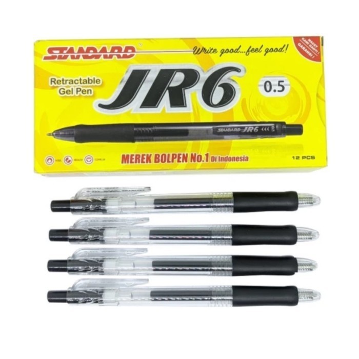 

pulpen standard jr 6 0.5mm model cetek -fo3