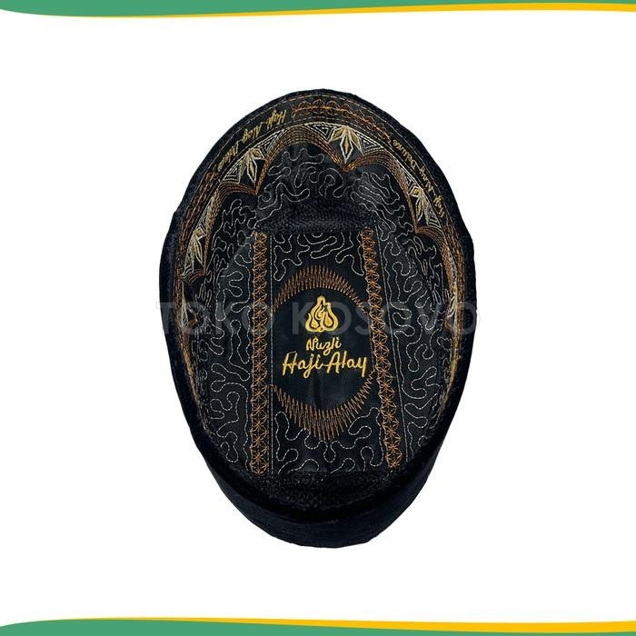 BISA COD - SONGKOK PREMIUM HAJI ALAY DELUXE AC TINGGI 8, 9, 10 PECI KOPIAH MEWAH