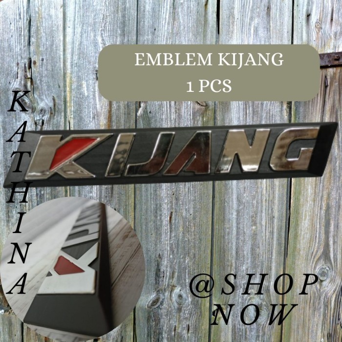 Asli Emblem Logo Stiker Mobil Kijang Super Grand Tulisan Kijang Best Seller