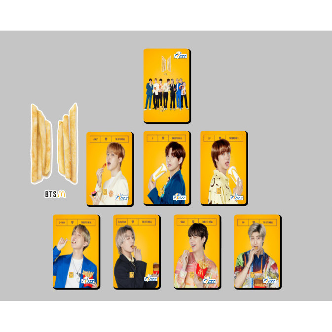 Kartu E-Money BTS Meal Mcd Mandiri Saldo Rp.0