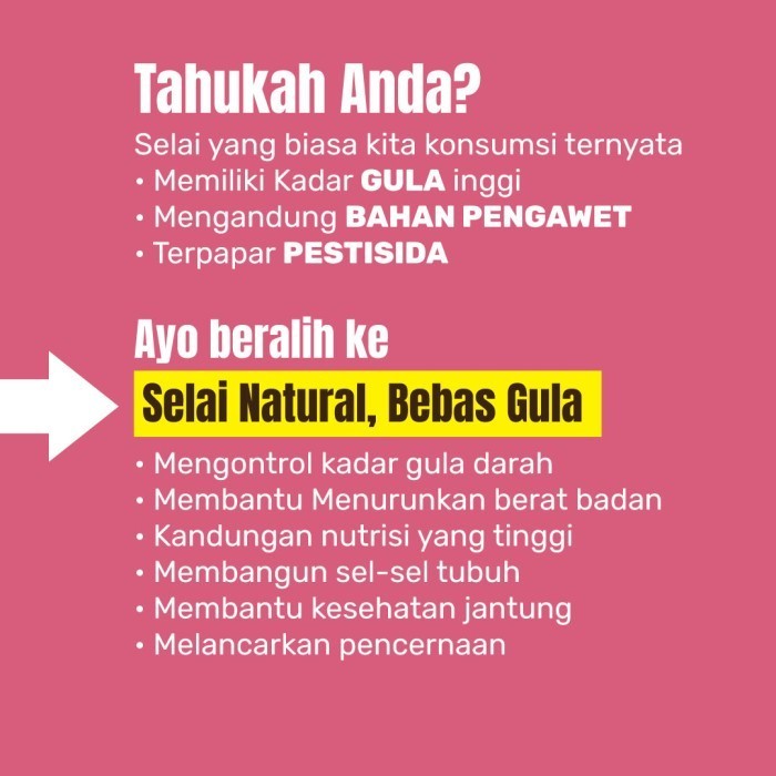 

Makanan Organik Bebas Gula Diet Diabetes Selai Cashew (Mente) U/ Roti