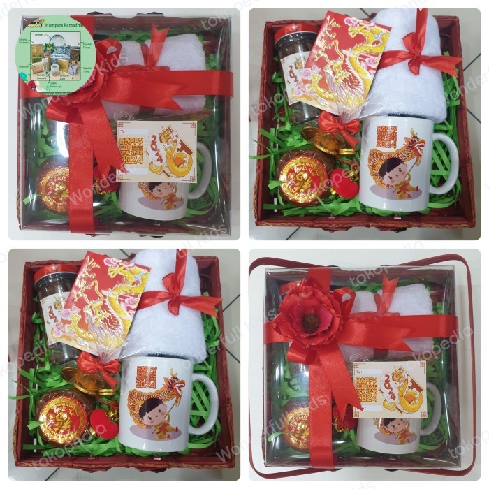 

Ready hampers cny 2022 imlek / hampers paket imlek murah