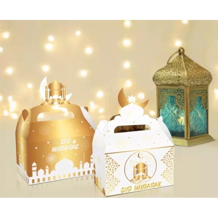 

Ready Dus Kue Lebaran Packaging 12Pc Hampers Cake Parcel Box Idul Fitri A