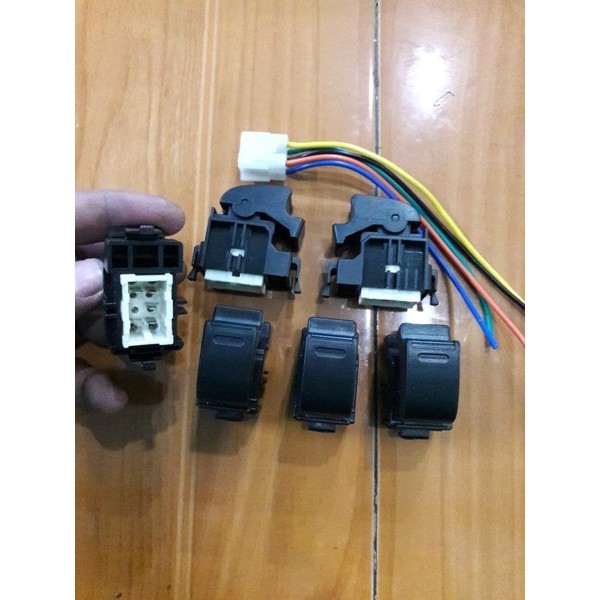 Saklar Power Window Toyota Kijang Kapsul Lgx Pintu Depan Sebelah Kiri #100% Termurah
