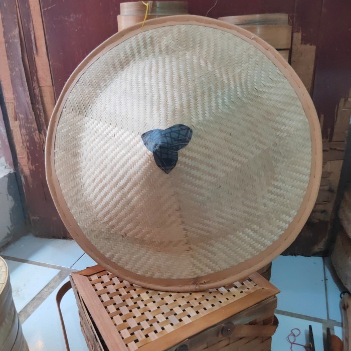 caping lebar topi pak tani