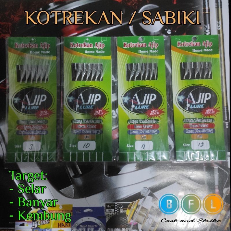 Kotrekan | Sabiki Pancing Handmade Ajip Lure