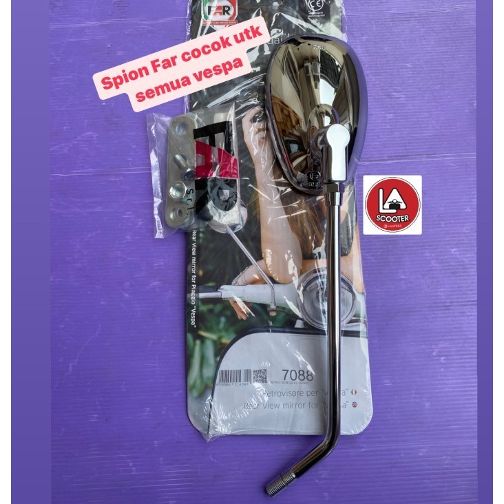 Spion Far Oval , cocok utk semua vespa