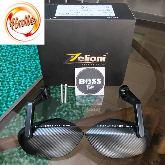 Spion Bar End Zelioni Oval Vespa Sprint Primavera GTS S LX LXV