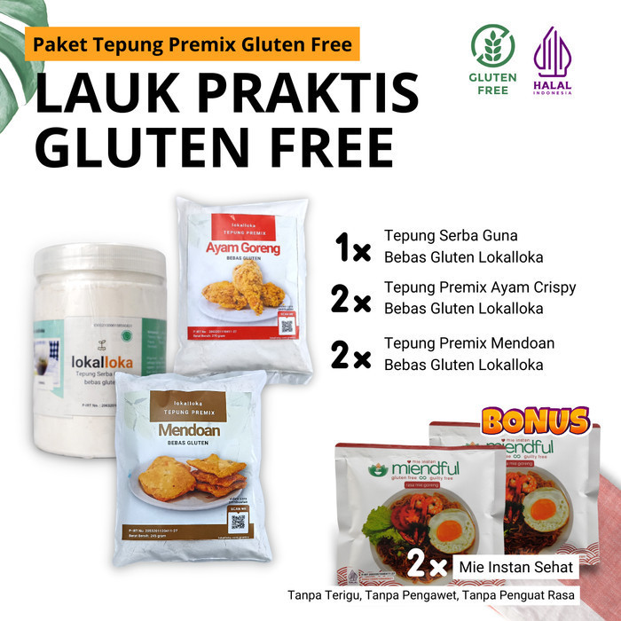 

Terlaris Tepung Bebas Gluten Lokalloka Premix Lauk Praktis Promo Terbaru