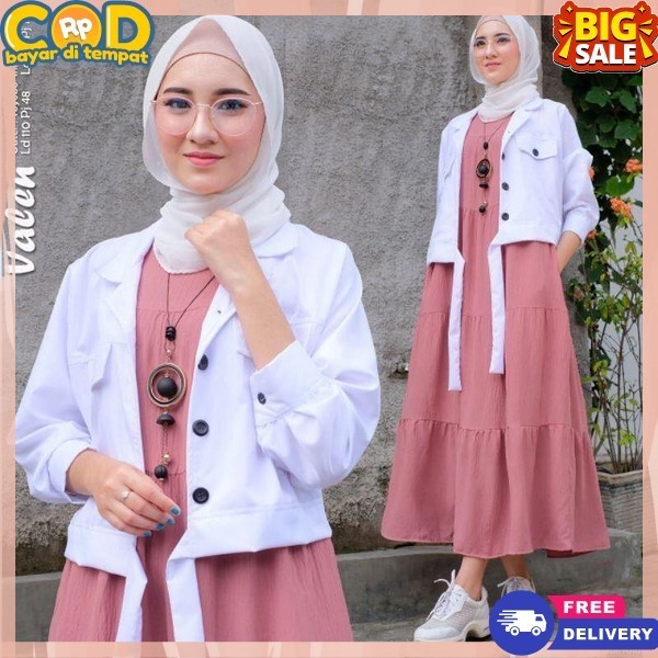 Gsmis Dewasa Simpel Muslim Drees Wanita Kekinian Gamiss Wanits Dres Lebaran Idul Fitri Pakaian Perem