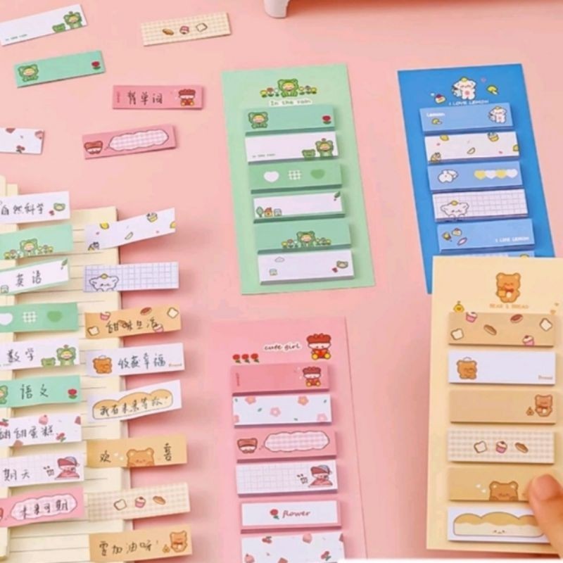 

Sticky Notes Tempel karakter lucu siap pakai