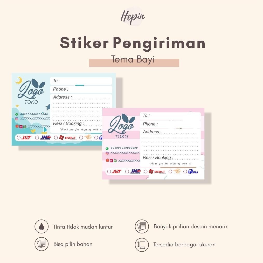 

Stiker Pengiriman Online Shop BAYI - Stiker Alamat Baby Shop