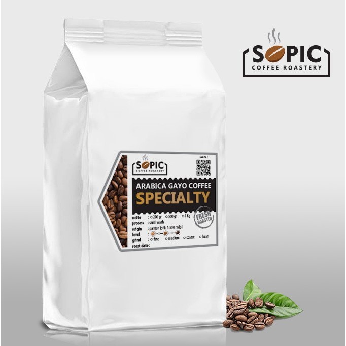 

kopi arabica gayo premium specialty 1000 gr (bubuk/biji)/grosir - Biji