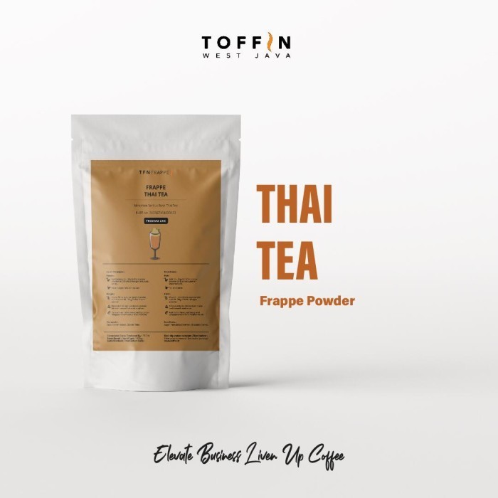 

Toffin Thai tea powder bubuk minuman rasa taiwan thai tea