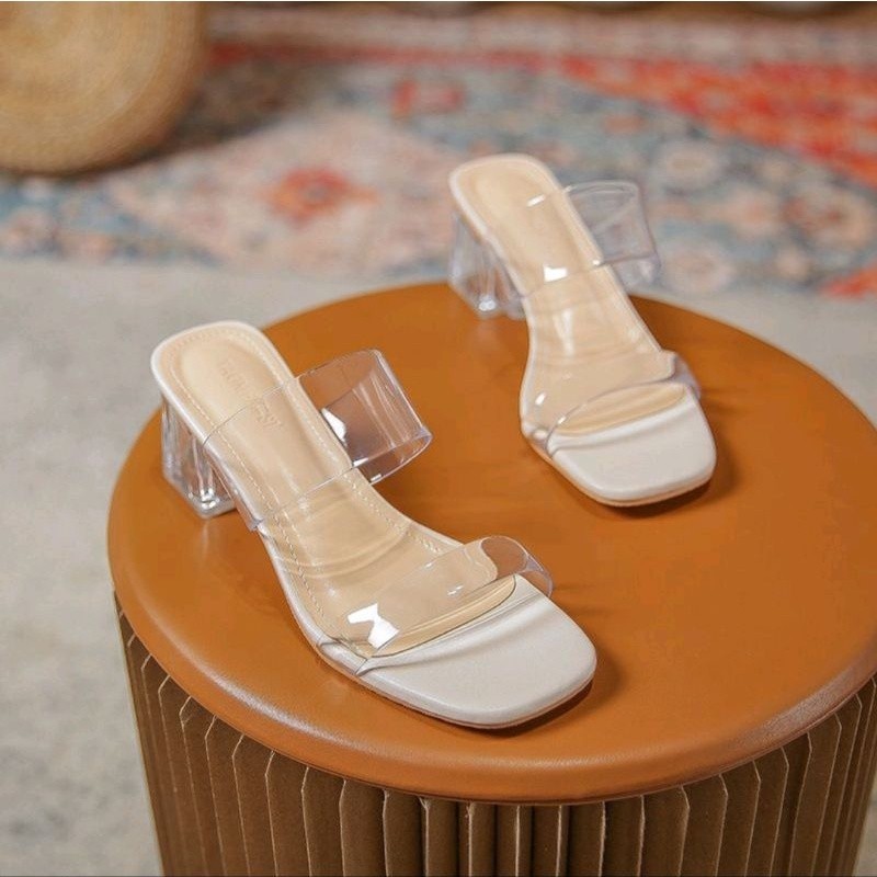 Sendal Heels Wanita Terbaru Kekinian 2024 Jumbo Hills Wnta Helas Wanita Elegan Premium Mewah Korean 