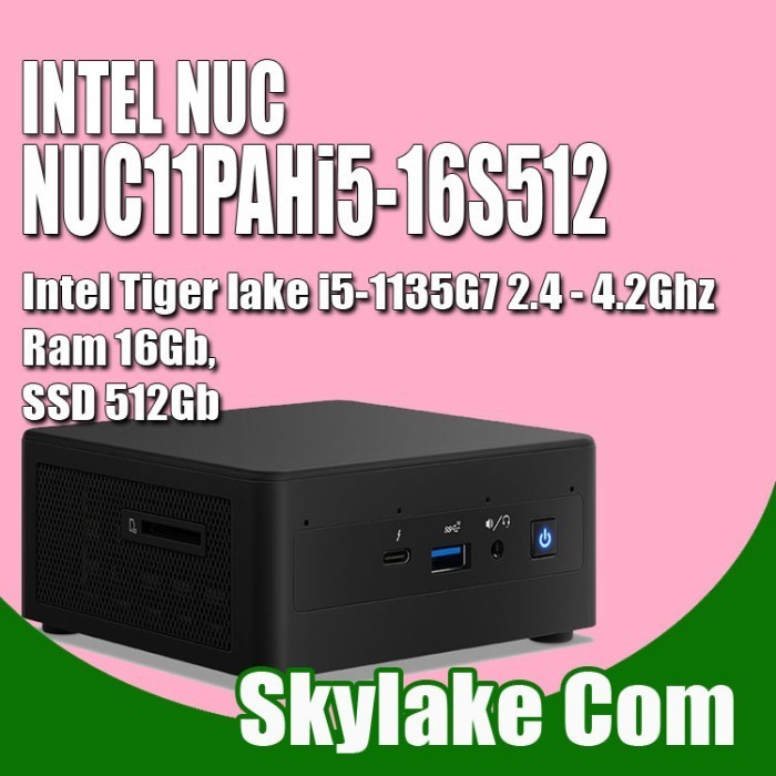 INTEL NUC11PAHi5-16S512 (RAM 16GB SSD 512GB CORE I5) / NUC11