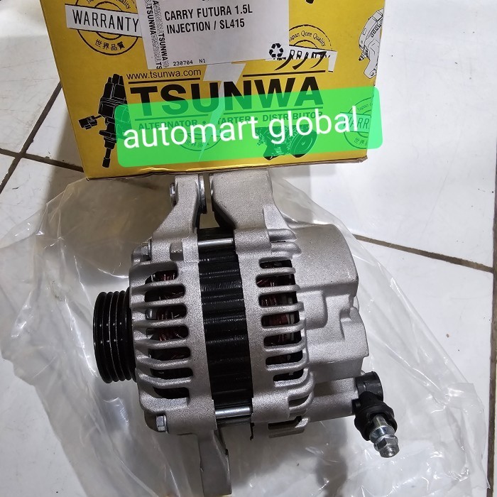 Alternator Carry Futura Injeksi Dinamo Cas Futura Injeksi 1.5 55 Amper Kode Kn258