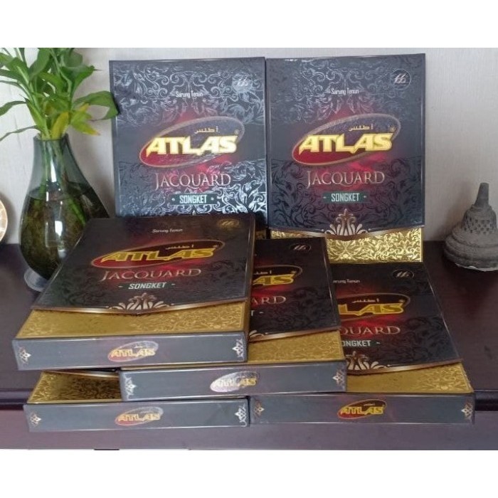 Sarung Atlas Jacquard (Jaguar) Songket