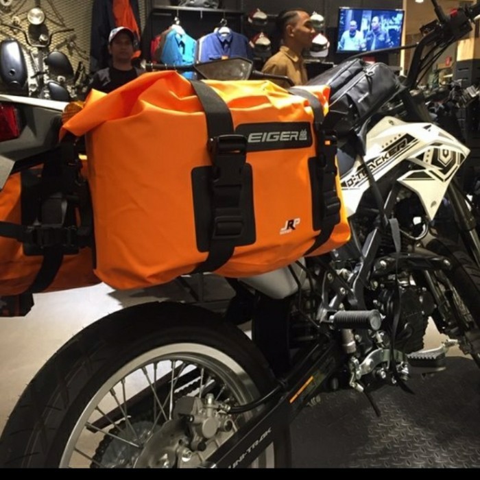 EIGER 2695 WP RIDING SIDE BAG PVC VAUXHAL, ORA tas motor sepasang
