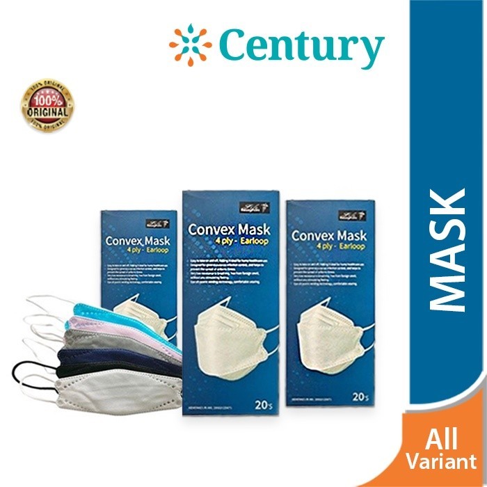 Life Resources Convex Mask Earloop White / LifeResources / Masker Wajah / Covid