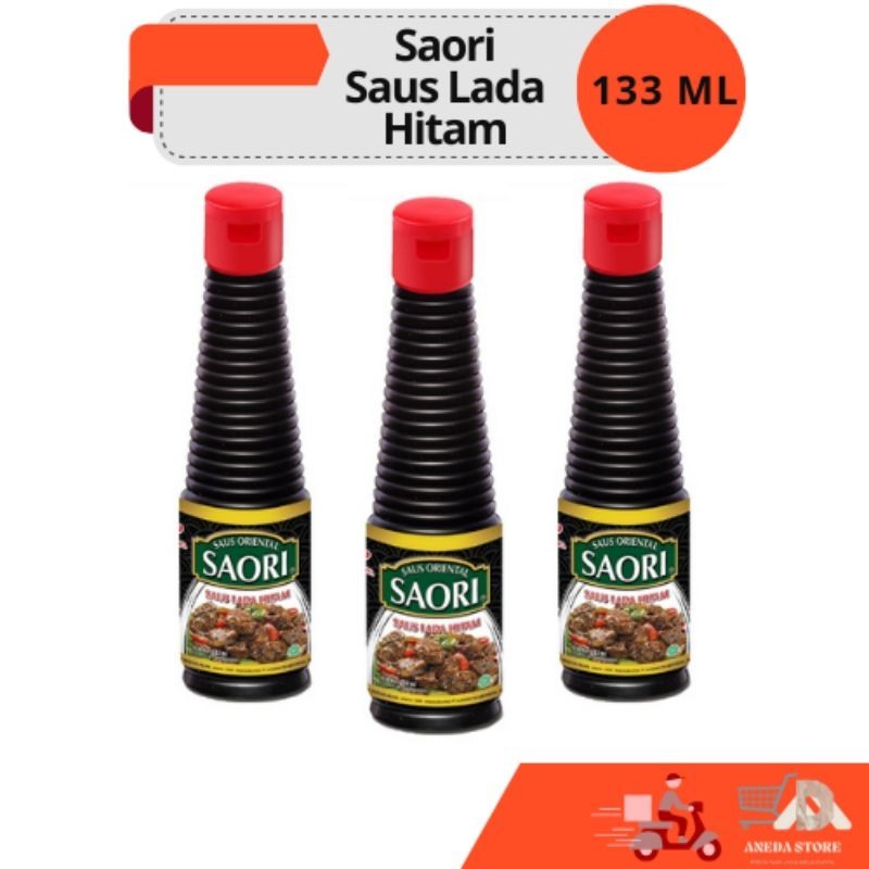 

Saori Saus Lada Hitam | 133 ML