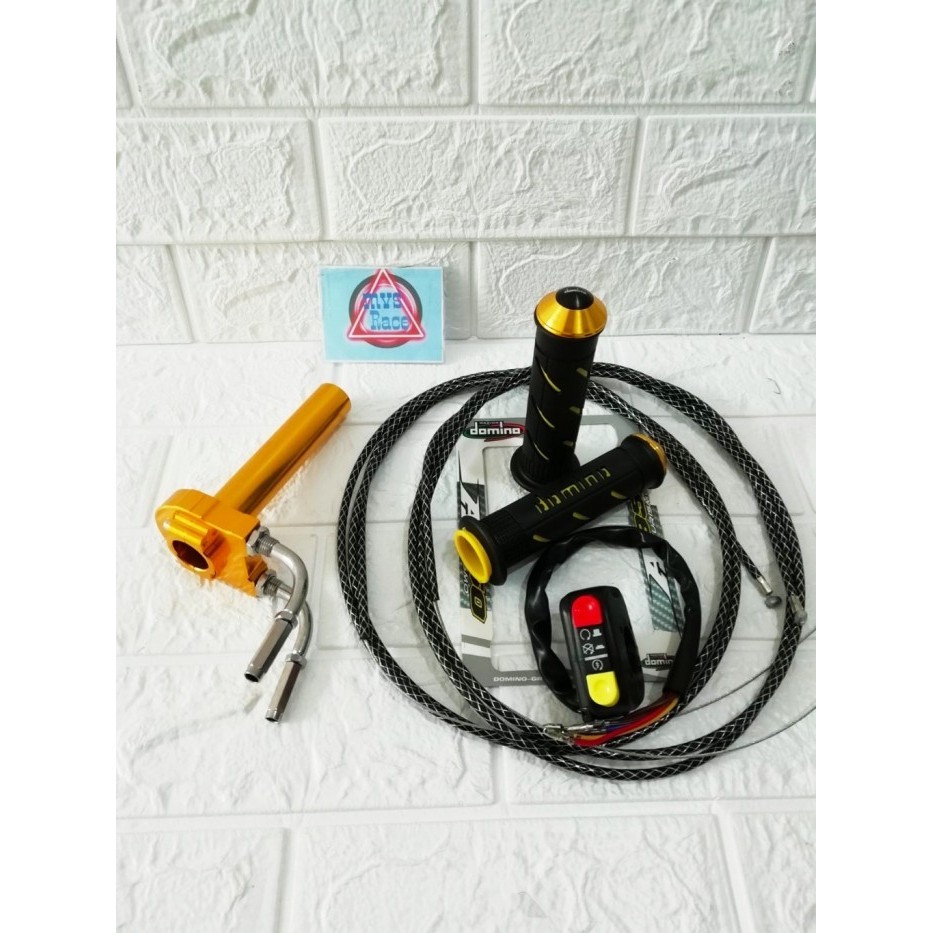 Terlaris Gas Spontan kabel 2 +Saklar + Handgrip + Kabel Gas = Vixion,Nmax,Sonic