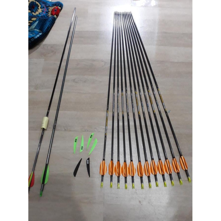 6pcs Arrow Carbon One Easton 810