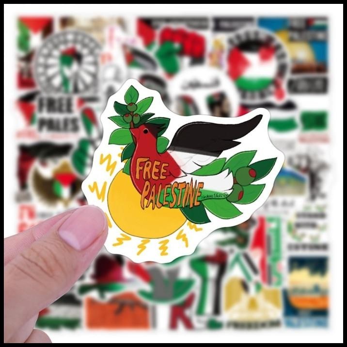 

GRATIS ONGKIR STICKER PACK DUKUNGAN PALESTINE SAVE FREE STAND WITH PALESTINE 60 PCS !!!!!