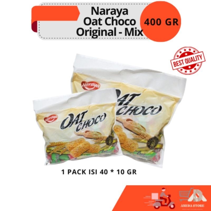 

Naraya Oat Choco Original | 400 Gram / 24