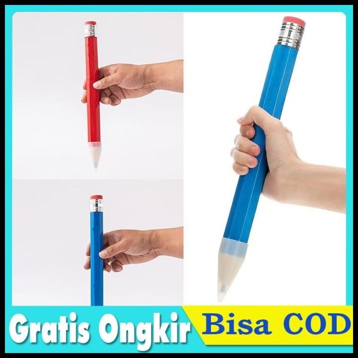 

TERBARU PENSIL HB JUMBO PENCIL BESAR KADO HIASAN DEKORASI 33 CM !!!!!