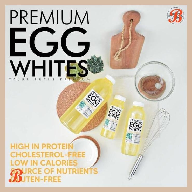 

| HOF | PREMIUM EGG WHITES TELUR PUTIH PREMIUM 250 ML PACK OF 3