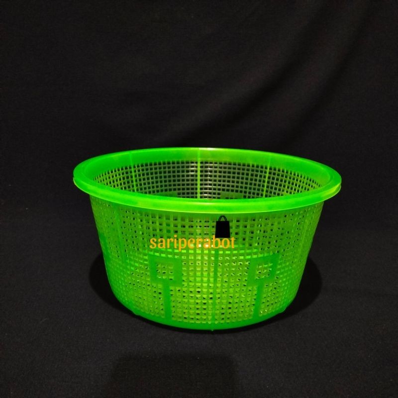 [ SATUAN ] Wakul Plastik Tebal Calista Diameter Atas 21 cm/ Ceting Plastik Warna Warni Ukuran Tanggu