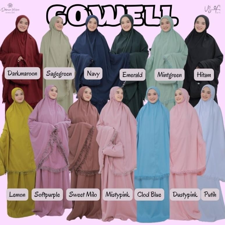 MILIKI MUKENA GOWELL DALANOVA TERMURAH