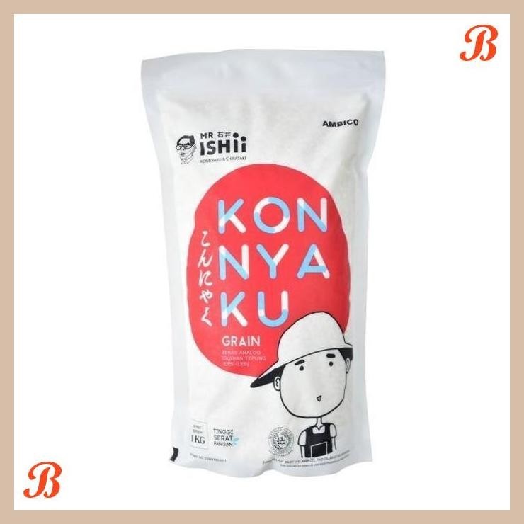 

| HOF | SHIRATAKI KONNYAKU RICE BERAS SHIRATAKI 1 KG - TC