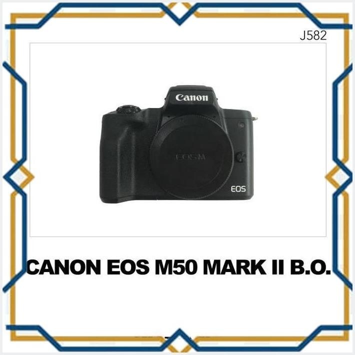 [kam] second - kamera canon eos m50 mark ii body only (j582)