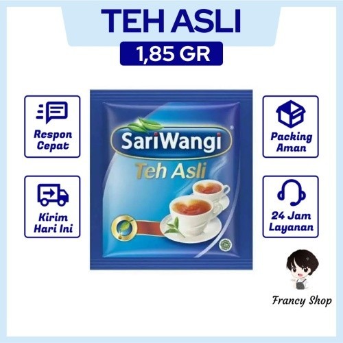 

Teh Sari Wangi Hitam Celup Sachet 1.85 gr